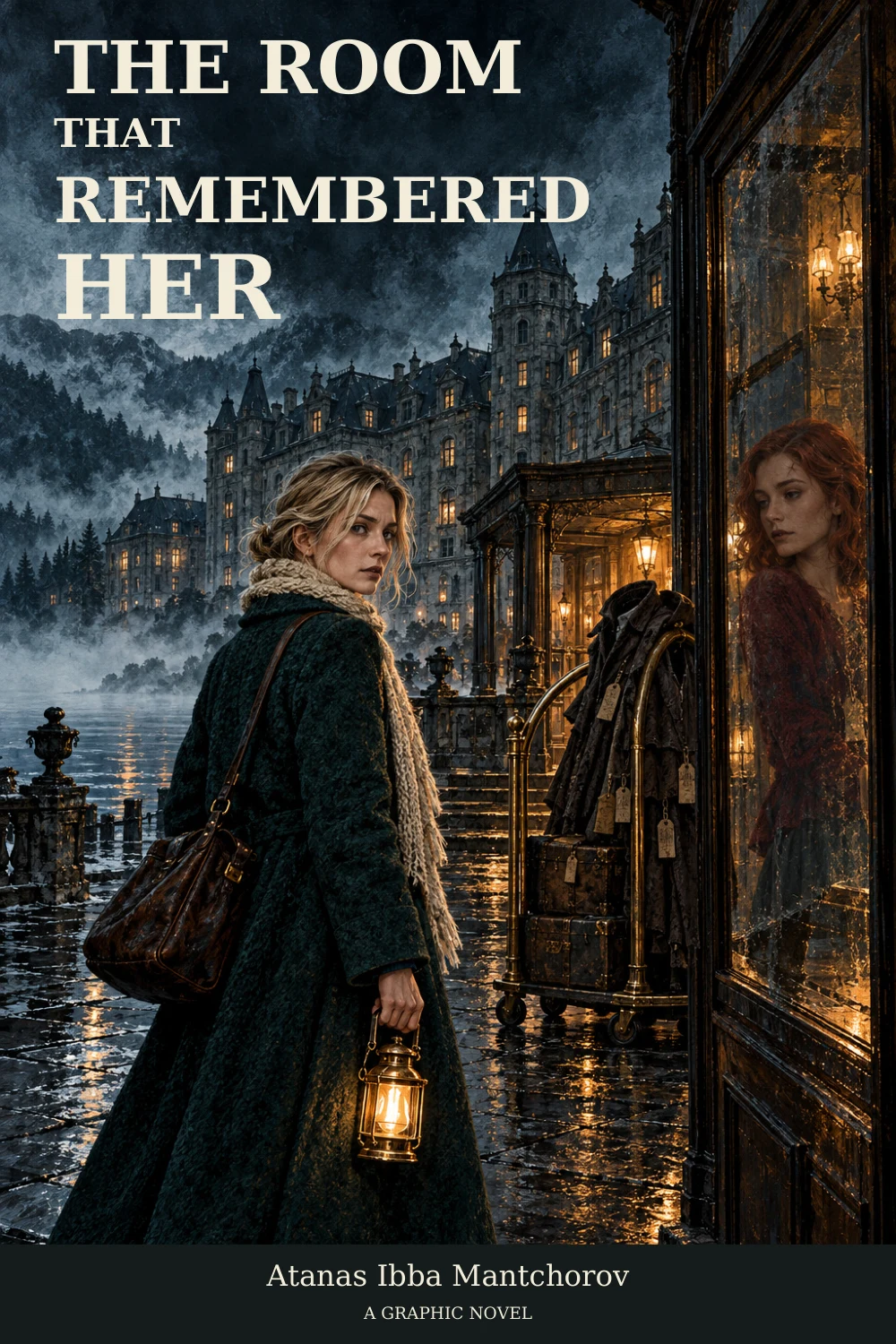 The Room That Remembered Her — English cover